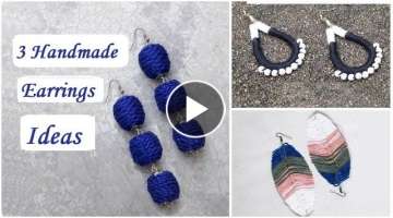3 Handmade Earrings Ideas